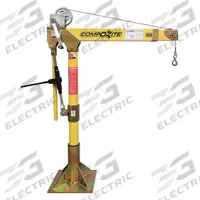 OZ LIFTING PRODUCTS Davit Crane Kit: Composite, Manual, 1,200 lb Max. Load Capacity, 0 in to 55 ft (MPN OZ1200DAV-SP2). Key specifications — Material: Composite; Brand: OZ LIFTING PRODUCTS; Included Base Type: Socket; Body Material: Composite.