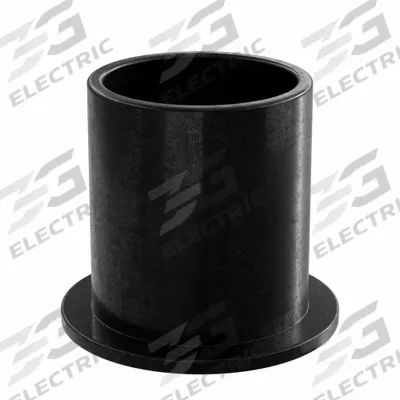 OILITE Flanged Sleeve Bearing: PEEK, 3/4 in Bore, 7/8 in OD, 1 in Overall Lg, Black - Low-Friction Plastic Flanged Sleeve Bearings