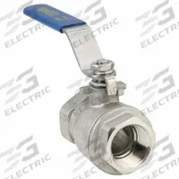 APPROVED VENDOR Manual Two-Way Ball Valve: 3/4 in, 316 Stainless Steel, Straight Valve Body, Lever (MPN G-SSF-75). Key specifications — Brand: APPROVED VENDOR; Handle: Lever.