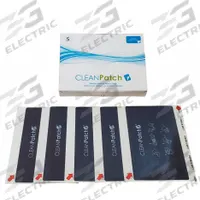 CLEAN PATCH Mattress Repair Patch: Rectangle, 3.5 in Overall Lg, 6 in Overall Wd, Blue (MPN 12003). Key specifications — attr377908: CLEAN PATCH; attr333147: Blue; attr333150: Rectangle.