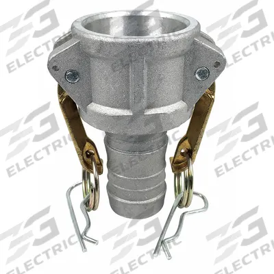 APPROVED VENDOR Cam and Groove Coupling: 1 1/4 in Coupling Size, 1 1/4 in Hose Fitting Size - Type C Aluminum Cam & Groove Fittings