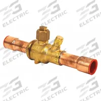 NDL Refrigerant Ball Valve: 7/8 in Female Sweat, -40°F to 302°F, 900 psi, 0.9 in Port Size (MPN NBV07-S). Key specifications — Brand: NDL.