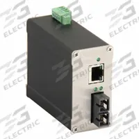RED LION Media Converter: Unmanaged, DIN Rail, 1 Ports, RJ45, IP30 (MPN 102MC-SC). Key specifications — Port Type: RJ45; Manufacturer Part Number: 102MC-SC; Brand: RED LION; Features: Store-and-Forward Technology; IP Rating: IP30; Maximum Input Voltage: 30V DC; Mounting Location: DIN Rail; Network Interface: 10/100 Base-TX to 100 Base-FX.