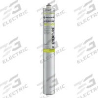 PENTAIR/EVERPURE Water Filter Cartridge: 600 gpm, 25 in Overall Ht, 3 1/4 in Overall Dia (MPN EV962713-75). Key specifications — Reduces: Scale; Filter Media: Reverse Osmosis Separation.