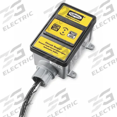HUBBELL WIRING DEVICE-KELLEMS Hard Wired GFCI: 30 A Amps, 240V AC, Single Phase, 4X - Hardwired GFCIs