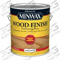 MINWAX Wood Stain: Wood Stain, Interior, Oil, 1 gal Container Size, Wood, Ipswich Pine, Minwax (MPN 710740000). Key specifications — Brand: MINWAX; Transparency: Semi-Transparent; Use Location: Interior; Sub-Brand: Minwax; Color: Ipswich Pine.