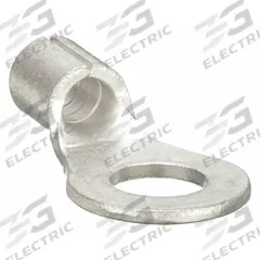 GRAINGER Ring Terminal: Bare, #8 Stud Size, 16 AWG to 14 AWG Wire Sizes, 600 V, Butted Barrel & Seam (MPN 5WHG1). Key specifications — Brand: GRAINGER.