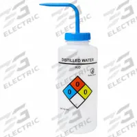 APPROVED VENDOR Wash Bottle: 1 L, Distilled Water, Blue, Wide, Vented Spout Spout, Colorless (MPN UN370074). Key specifications — Closure Color: Blue; Vented/Nonvented: Vented; Body Color: Colorless; Brand: APPROVED VENDOR; Imprinting Group: Waters.