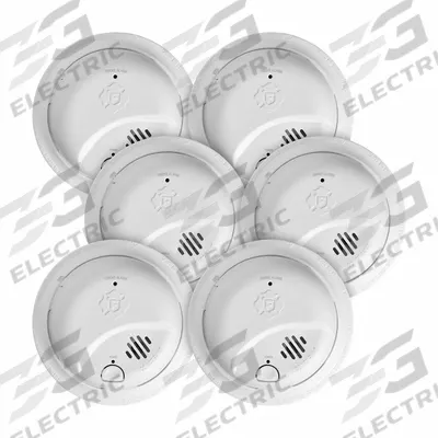 BRK Smoke Alarm: Smoke, Hardwired, Battery Backup, Smoke Detector, Ionization - Smoke Detectors