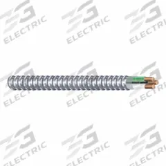 SOUTHWIRE Metal Clad Cable: 8 AWG, 2 Conductors, Copper, 1,000 ft, Aluminum, Std, THHN (MPN 68709503). Key specifications — Brand: SOUTHWIRE.