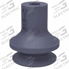 PIAB Vacuum Pad: Bellows, w/o Adapter, 7.11 mm Pad Dia, Food Grade Silicone Rubber, Clear, 50A (MPN B15-2.21). Key specifications — attr1019136: B15-2.21; attr1019138: PIAB; attr1019139: 50A.