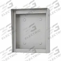 AIPHONE Surface Mount Box: Surface Mount Box, 2 in Overall Dp, 24 in Overall Ht, 24 in Overall Wd (MPN GT-202HB). Key specifications — Brand: AIPHONE; Compatible Product Type: Entrance Panel; Compatible with Series: GT; Manufacturer Part Number: GT-202HB; Features: Vandal Resistant; Product Type: Surface Mount Box.