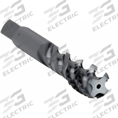 OSG Spiral Flute Tap: 9/16"-18 UNF, H3 / 2B-3B, 4 Flute - Spiral-Flute Taps for Steel & Stainless Steel