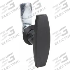 HUBBELL-WIEGMANN Replacement Lock: For NEMA 412 Enclosures, T-Handle, Chrome (MPN N41214TTH). Key specifications — Finish: Matte; Brand: HUBBELL-WIEGMANN; Accessory Type: Lock Kit; Application: For NEMA 412 Enclosures; Features: T-Handle; Material: Chrome.