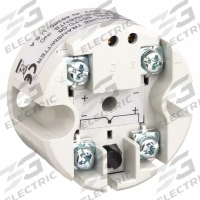 Dwyer Temperature Transducer: 1,112°F, K Type - Standard Temperature Transmitters with Head-Mount