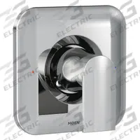 GENTA Valve Trim: Compatible Product Type Genta Posi-Temp Bathtub and Shower Faucets, Brass (MPN T2471). Key specifications — Compatible Product Type: Genta Posi-Temp Bathtub and Shower Faucets; Brand: GENTA; Trim Plate Material: Brass; Product Type: Valve Trim; Trim Plate Shape: Square; Trim Finish/Color: Chrome.