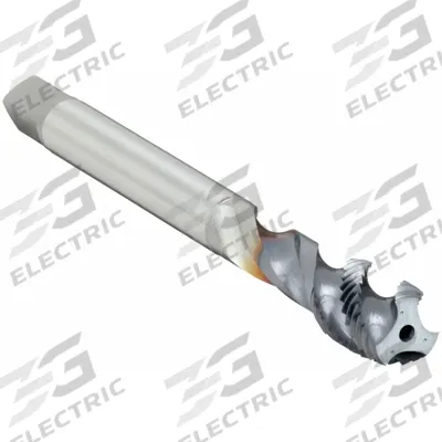 OSG Spiral Flute Tap: M12x1 Metric, D5 / 4H-6H, 3 Flute, Bottoming Chamfer - Spiral-Flute Taps for Steel & Stainless Steel