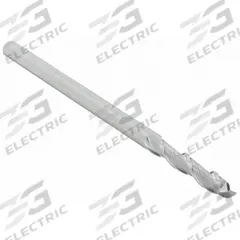 WIDIA HANITA Square End Mill: Carbide, 2 Flute, 1/8" Mill Dia, 3/4" LOC, 3" OAL (MPN I2S0125T075X)