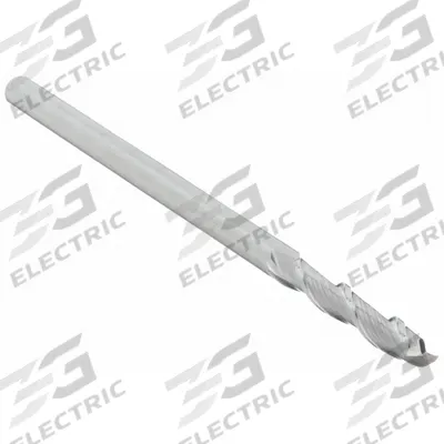 WIDIA HANITA Square End Mill: Carbide, 2 Flute, 1/8" Mill Dia, 3/4" LOC, 3" OAL (MPN I2S0125T075X) - General Purpose Carbide Square End Mills