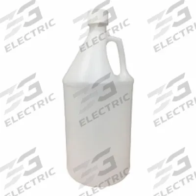 APPROVED VENDOR Jug: 4 L Capacity - mL, 38-439 mm Screw Closure Size, Screw On Cap, Colorless - Round Jugs