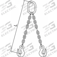 PEWAG Chain Sling: 9/32 in Chain Trade Size, 120 Chain Grade, Grab Hook, Steel, Fixed (MPN 7G120DOG/10). Key specifications — Brand: PEWAG.