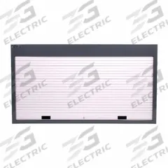 BETA Pegboard Wall Cabinet: 67 in x 6 in x 37 in, Roll Up, Recessed Pull Handle & Keyed, Gray, Steel (MPN C57P G). Key specifications — Duty Rating: Medium Duty; Cabinet Material: Steel; Assembled: Assembled; Cabinet Color: Gray; Brand: BETA.