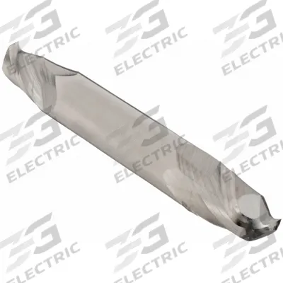 APPROVED VENDOR Ball End Mill: Carbide, Double End, 2 Flute, 9/64" Mill Dia, 5/16" LOC - Double-End Carbide Ball End Mills
