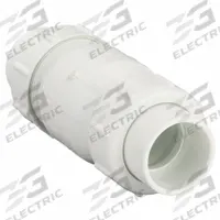 DAYTON True Union Swing Waste Water Check Valve: Inline Valve Body, 1 1/2 in Pipe Size, PVC, Std (MPN 4RG90). Key specifications — Brand: DAYTON.