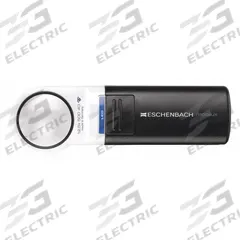 ESCHENBACH OPTIK GMBH Handheld LED Magnifier: 12.5X, 0.8 in Focal Distance, 30 mm Lens Dia (MPN 1511-12). Key specifications — attr1201460: Mfr.# 1511-004; attr1183285: 0.8 in; attr1183286: 30 mm; attr1183287: 50D; attr1183296: ESCHENBACH OPTIK GMBH; attr1183291: Handheld LED Magnifier.