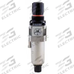 BONOMI Filter Regulator: BON-AW Series, 1/4 in NPT, 53 cfm, 5 micron, 7.25 psi to 145 psi, Aluminum (MPN BON-AW30-N02E-2Z). Key specifications — attr109419: BONOMI; attr109429: Aluminum; attr109435: Manual Drain; attr109463: Yes; attr109468: BON-AW.