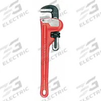 PROTO Pipe Wrench: Cast Iron, 4 in Jaw Capacity, Serrated, 24 in Overall Lg, I-Beam (MPN J824HD). Key specifications — attr309808: I-Beam; attr309815: Cast Iron; attr324941: PROTO.