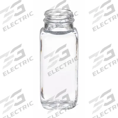 WHEATON Bottle: 250 mL, 43-400 mm, No Closure, No Closure, Colorless - Rectangular Glass Lab Bottles