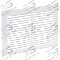 Return Air Grille: Louvered Grille, White, Powder Coated, Steel, 9 3/4 in H, 13 3/4 in W, 1/4 in D (MPN 4MJN5). Key specifications — Mounting Location: Ceiling; Brand: APPROVED VENDOR; Fire Rating: Not Fire Rated.