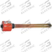 TEMPCO Screw Plug Immersion Heater: 3 Phase, 240V AC, 5,000 W Watt, 2 in NPT, 60.81 W/sq in, Brass (MPN TSP02087). Key specifications — Watt Density: 60.81 W/sq in; Screw Plug Material: Brass; Sheath Material: Copper; Brand: TEMPCO; Control Range: 60° to 250°F.