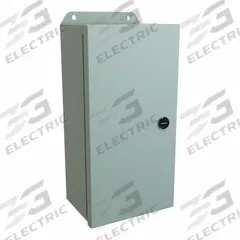 HAMMOND Electrical Enclosure: Steel, 12 in x 6 in x 4 in, NEMA 12/13/3R/4, w/Panel, Solid Cover (MPN EJ1264). Key specifications — Closure Method: Latches; Brand: HAMMOND; Knockouts: Not Included.