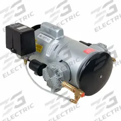 GAST Piston Air Compressor: 0.75 hp, 1 Phase, 115/230V AC, 50 psi Max Continuous Pressure, 5.85 cfm (MPN 5LCA-46S-M550GX). Key specifications — attr50761: 115/230V AC; attr50712: GAST; attr51763: 1.