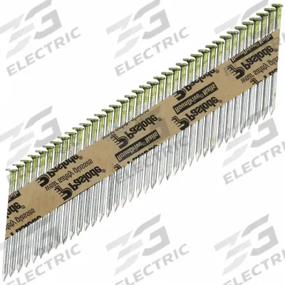 PASLODE Framing Nails,2 3/8" L,Galvanized: Framing Nails, Offset Round, Smooth - Collated Framing Nails
