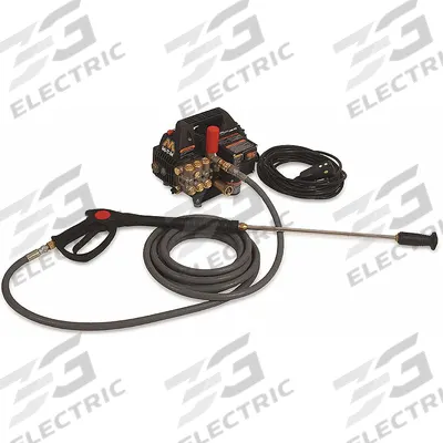 MI-T-M Electric Pressure Washer: Carry, 120 V – Single-Phase, 1,400 psi, 1.5 gpm - Cold Water Pressure Washers