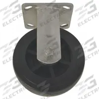 DAYTON Rigid Caster: 700 lb Load Capacity, 6 in Overall Lg, 2 in Overall Wd, Polyolefin/Steel, Black (MPN R005). Key specifications — Material: Polyolefin; Compatible Grainger Part Number: 4W624; Color: Black; Brand: DAYTON; Manufacturer Part Number: R005.