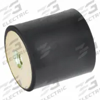 JW WINCO Vibration-Isolating Mount: Cylindrical, Natural Rubber, Female x Female Style (MPN 351.3-16-13-8-55). Key specifications — Isolator Body Material: Natural Rubber.