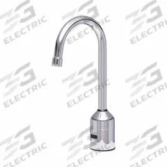 ZURN Kitchen and Bathroom Sensor Faucet: AquaSense®, Brass, Chrome Finish, Single-Post, Hardwired (MPN ZG6920-ACA). Key specifications — Brand: ZURN; Includes: Plug-in Power Converter; Series: AquaSense®.