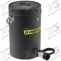 SIMPLEX Lock Nut Hydraulic Ram: 105 ton Nominal Capacity, 6 in Nominal Stroke Lg, 20.57 sq in, RCL (MPN RCL1006). Key specifications — attr1108313: RCL; attr96792: 20.57 sq in; attr98878: SIMPLEX.