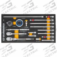GEARWRENCH: Pear, Reversible, 4° Min Arc Swing (MPN 86520). Key specifications — attr1205598: Reversible; attr1205607: Pear; attr1205624: GEARWRENCH.