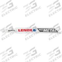 LENOX Jigsaw Blade: 18, 3 5/8 in Blade Lg, Bi-Metal, Bi-Metal, T Shank, Ferrous Metals/Steel, 3 PK (MPN 1991598). Key specifications — attr1097716: Thin Metal; attr1097715: Bi-Metal; attr1097719: 18; attr1097721: Bi-Metal; attr1097728: LENOX.