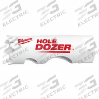 MILWAUKEE Hole Saw: 3/4 in Saw Dia., 3.5 Teeth per Inch, 1 5/8 in Max. Cutting Dp, Bi-Metal (MPN 49-56-9605). Key specifications — attr1098070: 3.5; attr1098087: MILWAUKEE; attr1098073: 1/2"-20.