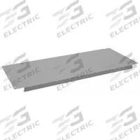 TENNSCO Workbench Shelf: 48 in Overall Wd, 20 in Overall Dp, Gray, Steel, Includes Mounting Hardware (MPN FS-48). Key specifications — Includes Mounting Hardware: Yes; Color: Gray.