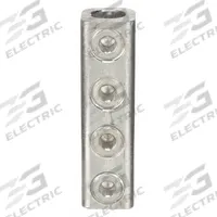 BURNDY Mechanical Connector: For Wire Size 3/0 AWG – 500 kcmil, 4 Wire Terminations (MPN AMS500). Key specifications — Brand: BURNDY; For Wire Material: Aluminum.