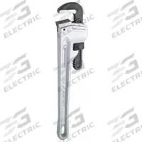 ROTHENBERGER Pipe Wrench: Aluminum, 6 in Jaw Capacity, Serrated, 48 in Overall Lg, I-Beam (MPN 70164). Key specifications — attr309808: I-Beam; attr309815: Aluminum; attr324941: ROTHENBERGER.