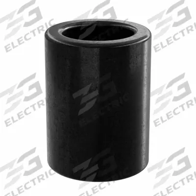 OILITE Sleeve Bearing: PEEK, 1/4 in Bore, 3/8 in OD, 1/2 in Overall Lg, Black - Low-Friction Plastic Sleeve Bearings