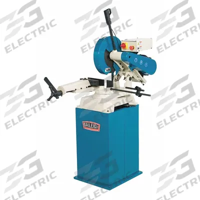 BAILEIGH INDUSTRIAL Cut-Off Machine: 14 in Blade Dia., 4,300 RPM Max. Blade Speed, 220V AC - Cabinet Style Cut-Off Machines